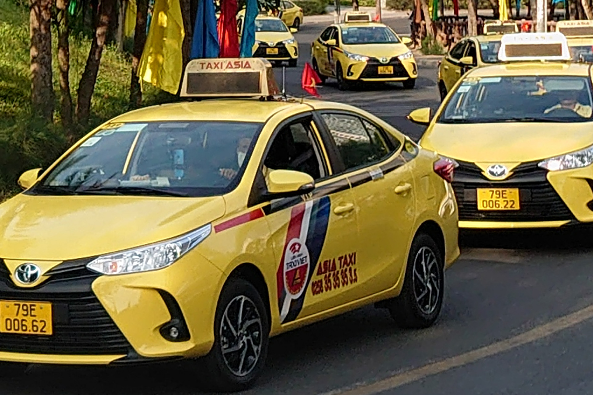 asian mobile GETTING AROUND